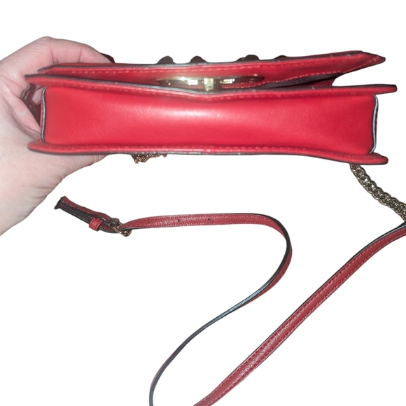 Rebecca Minkoff Red Quilted Crossbody Bag - Picture 5 of 8